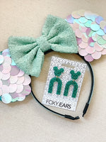 Load image into Gallery viewer, Hidden Mickey Sparkle Teal
