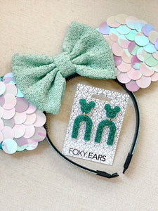 Hidden Mickey Sparkle Teal