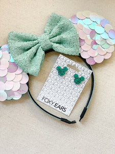 Hidden Mickey Sparkle Teal